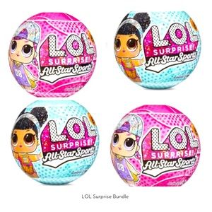 NWT Lot of 4 LOL All Star Sports Balls